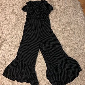 strapless women’s romper